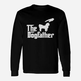 The Dogfather Shih Tzu Long Sleeve T-Shirt - Seseable