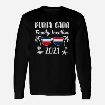 Dominican Republic Vacation Punta Cana 2021 Long Sleeve T-Shirt - Seseable