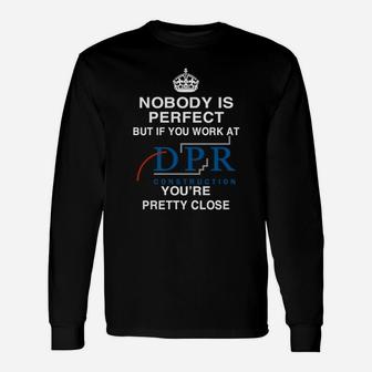 Dpr Construction Long Sleeve T-Shirt - Seseable