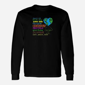 Earth Day 50th Anniversary 2020 Climate Change Long Sleeve T-Shirt - Seseable