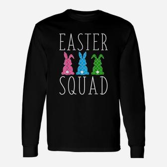 Egg Hunting Matching Set Easter Squad Long Sleeve T-Shirt - Seseable