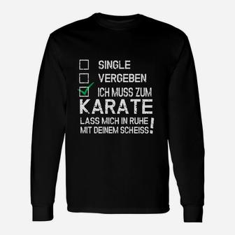 Einzelnes Vergebes Karate- Langarmshirts - Seseable