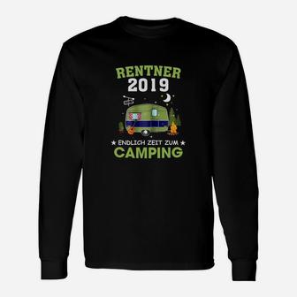 Endlich Zeit Zum Camping Langarmshirts - Seseable