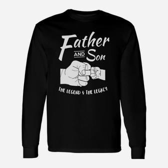 Father And Son Matching Outfits Long Sleeve T-Shirt - Seseable