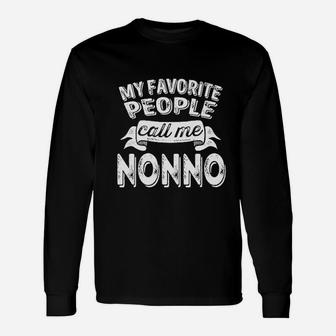 Feisty And Fabulous My Favorite People Call Me Dad Long Sleeve T-Shirt - Seseable