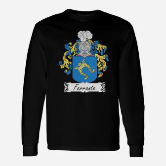Ferrante Crest Italian Crests Long Sleeve T-Shirt | Seseable UK