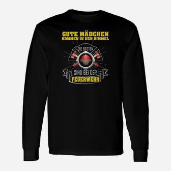 Feuerwehrfrau Feuerwehr Feuerbekämpferin Langarmshirts - Seseable