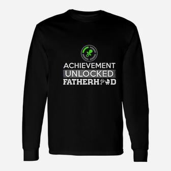 First Time Dad Dad To Be First Fathers Day Long Sleeve T-Shirt - Seseable