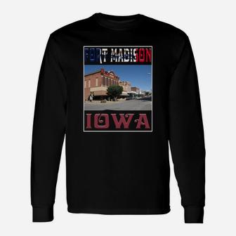 Fort Madison-iowa Long Sleeve T-Shirt - Seseable