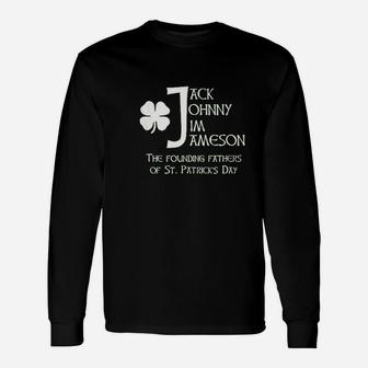 The Founding Fathers Of St Patricks Day Long Sleeve T-Shirt - Seseable
