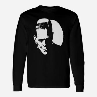 Frankenstein Long Sleeve T-Shirt - Seseable