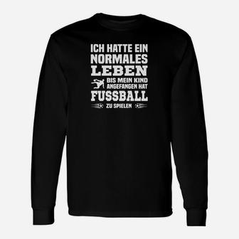 Fußball-Eltern Langarmshirts, Mein Kind Spielbeginn Design - Seseable