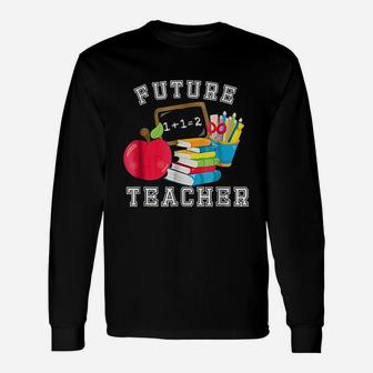 Future Teacher Long Sleeve T-Shirt - Seseable