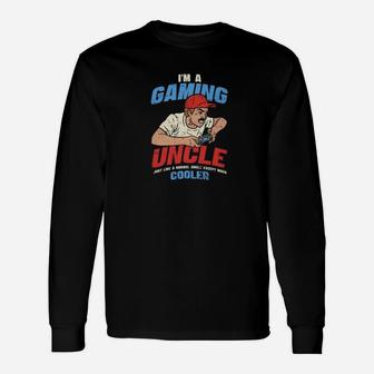 Gamer Uncle Gaming Gaming Dad Premium Long Sleeve T-Shirt - Seseable