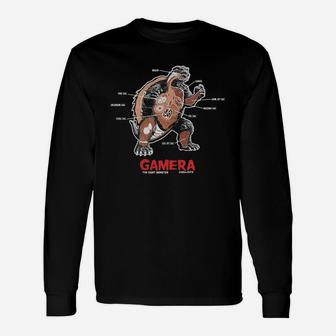 Gamera The Giant Monster Long Sleeve T-Shirt - Seseable