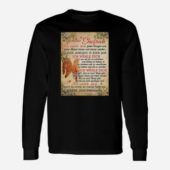 Ge Decke An Meine Ehefrau Langarmshirts - Seseable