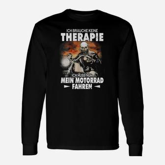 Ge Ich Brauche Keine Therapie Langarmshirts - Seseable