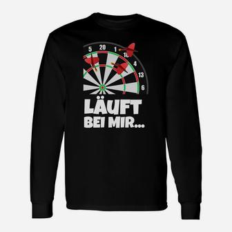 Gesschenkidee Dart Lälft Bei Mir Langarmshirts - Seseable