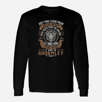 Ghormley Last Name, Surname Tshirt Long Sleeve T-Shirt - Seseable