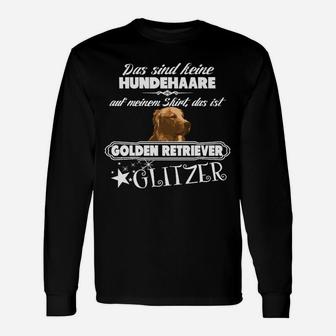 Golden Retriever Glitzer Langarmshirts - Seseable
