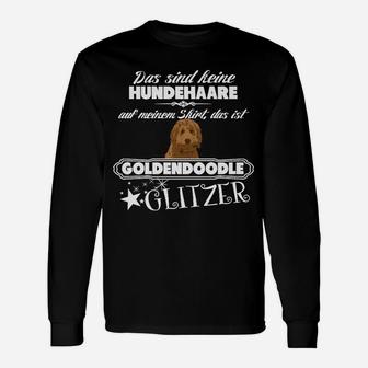 Goldendoodle Glitzerpelz Humor Langarmshirts, Hundeliebhaber Design - Seseable