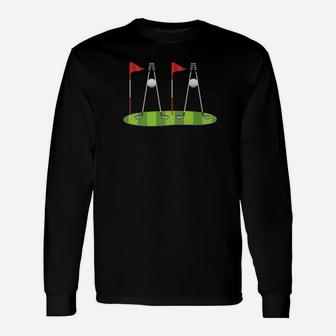 Golf Papa Proud Golf Shirts For Dad Grandpa Long Sleeve T-Shirt - Seseable