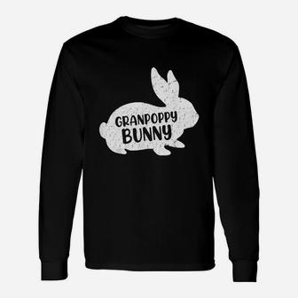 Granpoppy Bunny Cute Matching Easter Long Sleeve T-Shirt | Seseable UK