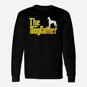 Great Dane Dogfather Shirt Great Dane Lover Long Sleeve T-Shirt - Seseable