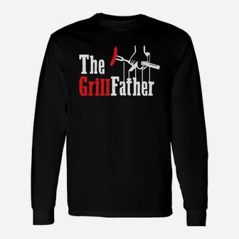 The Grill Father Shirt Labor Day Long Sleeve T-Shirt - Seseable