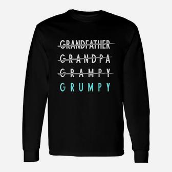 Grumpy Grandfather, best christmas gifts for dad Long Sleeve T-Shirt - Seseable