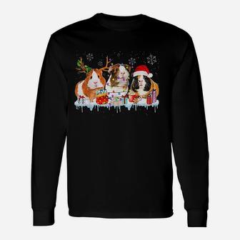 Guinea Pig Christmas Long Sleeve T-Shirt - Seseable