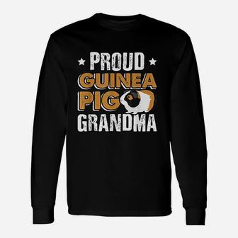 Guinea Pig Proud Guinea Pig Grandma Long Sleeve T-Shirt - Seseable