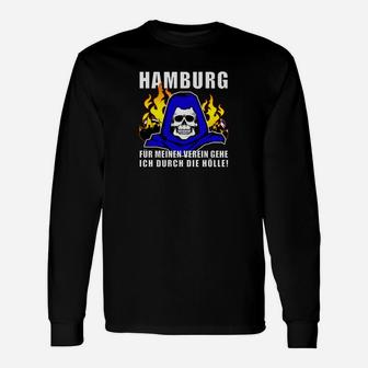 Hamburg  Durch Die Hölle  Langarmshirts - Seseable