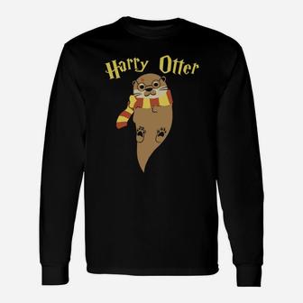 Harry Otter Long Sleeve T-Shirt - Seseable