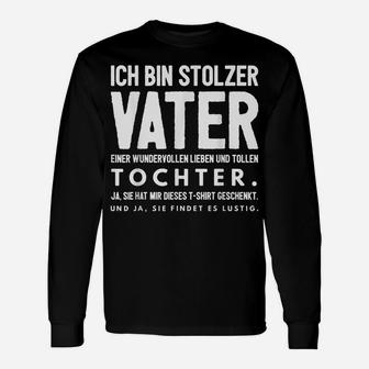 Herren Vatertag Papa Geschenk Lustiges V Langarmshirts - Seseable