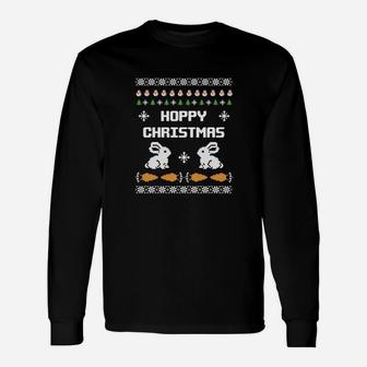 Hoppiges Weihnachten Weihnachten Langarmshirts - Seseable