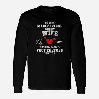 Husband Valentines Day From Wife To Husband Long Sleeve T-Shirt - Seseable
