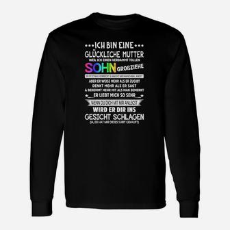 Ich Bin Ein Gluckliches Mutter- Langarmshirts - Seseable