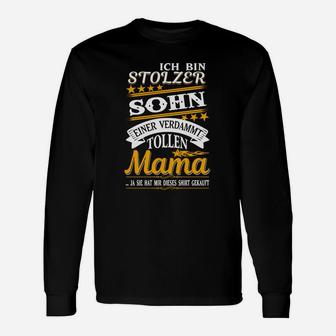 Ich Bin Stolzer Sohn Tollen Mama Langarmshirts - Seseable