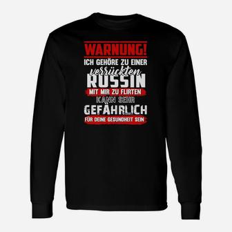 Ich Gehore Zu Einer Russin Langarmshirts - Seseable