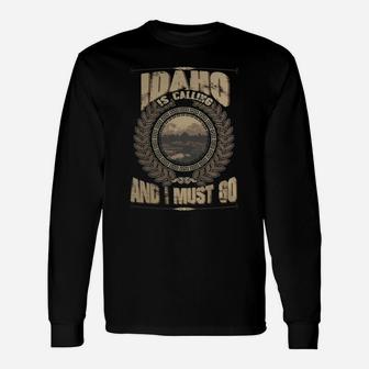 Idaho Long Sleeve T-Shirt - Seseable