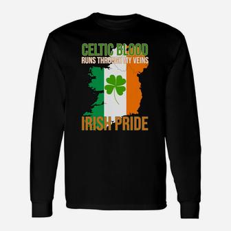 Irish Pride Tshirt Long Sleeve T-Shirt - Seseable