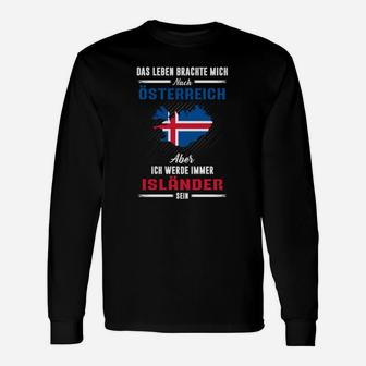 Island Das Leben Brachte Mich  Langarmshirts - Seseable