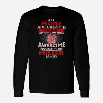It's A Miller Thing You Wouldn't Understand Name Custom T-shirts Long Sleeve T-Shirt - Seseable