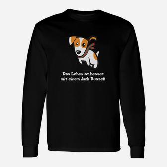 Jack Russell Terrier Hund Langarmshirts - Seseable