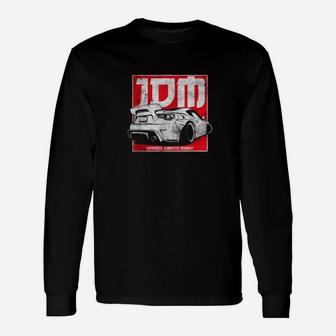 Jdm Badge Automotive Retro Race Wear Vintage Tuning Car Long Sleeve T-Shirt - Seseable