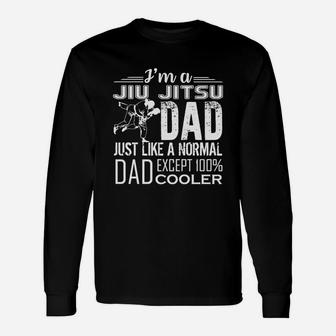 Jiu Jitsu T-shirt Jiu Jitsu Dad Shirt Long Sleeve T-Shirt - Seseable