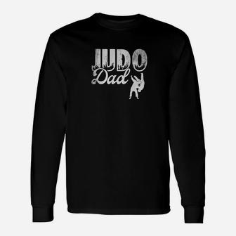 Judo Dad Fathers Day For Men Long Sleeve T-Shirt - Seseable