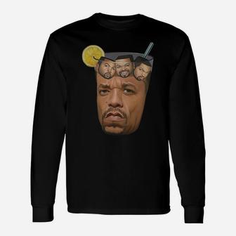 Just Some Ice Tea And Ice Cubes Long Sleeve T-Shirt - Seseable