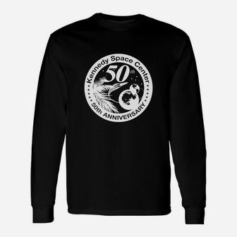 Kennedy Space Center 50th Anniversary Long Sleeve T-Shirt - Seseable